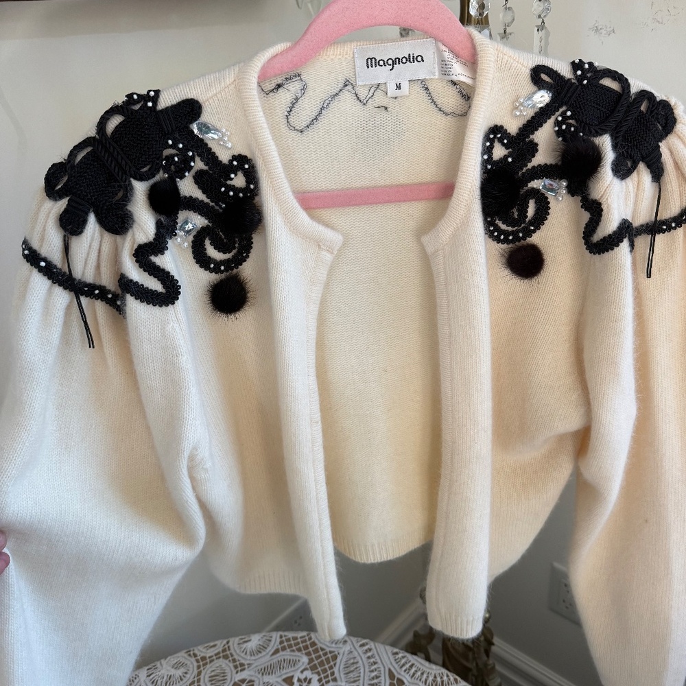 Magnolia Angora wool sweater